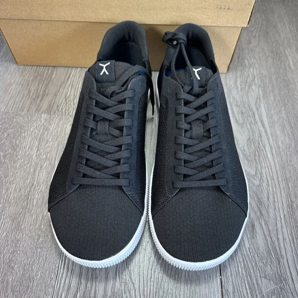 FLUX UNISEX ADAPT TRAINER SNEAKERS BLACK KNIT SIZE Barefoot - Picture 4 of 9